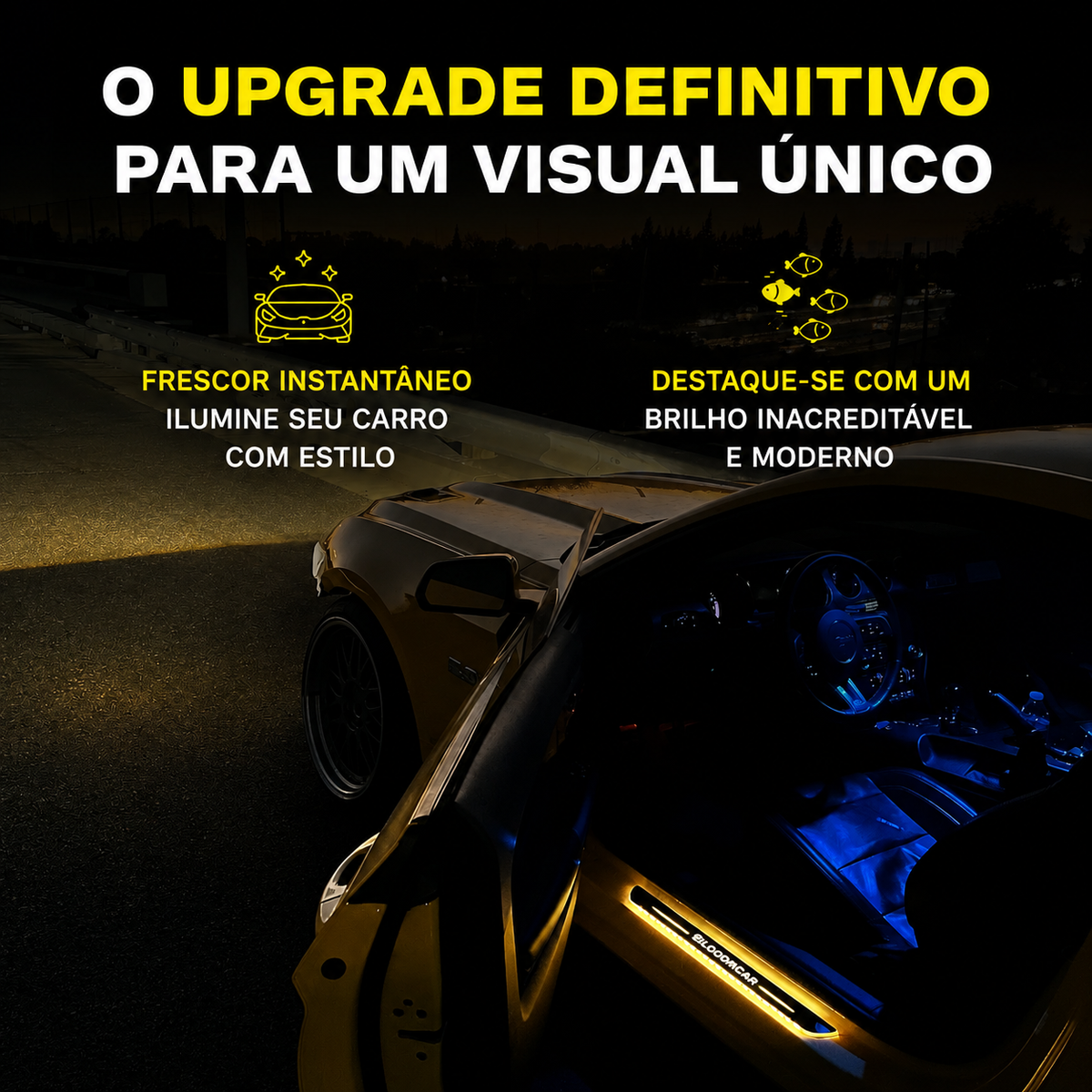 Soleira de Porta LED - BloomCAR Pro