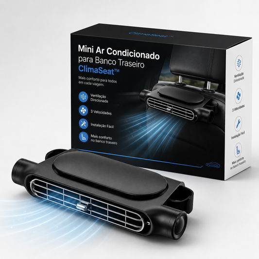 Mini Ar Condicionado para Banco Traseiro ClimaSeat™