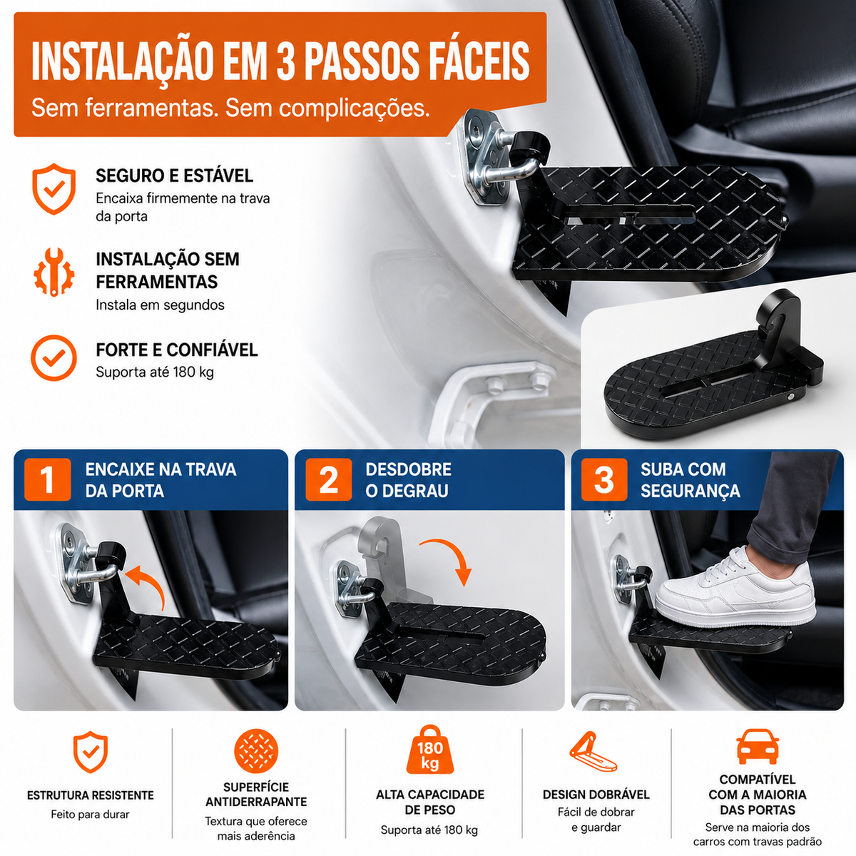 StepCar™ Degrau Automotivo
