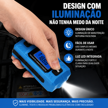 MultiTest com Tela Digital e Teste de Corrente - DESCONTO DE LANÇAMENTO!🔥