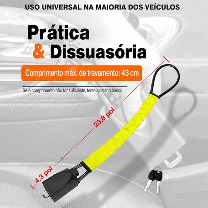Trava Antifurto para Carro - DESCONTO DE LANÇAMENTO!🔥